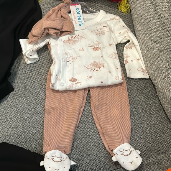 Carter's Other - Carter’s 6M 3 piece pajama set NWT